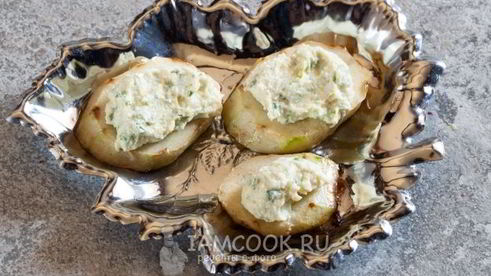 жареные огурцы с сыром