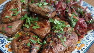 Говяжья печень по-венециански