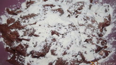 индюшиная печень в сметанно-луковом соусе