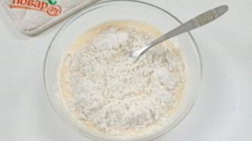 куриная печень в сметанно-чесночном кляре