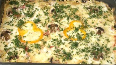 печень говяжья с овощами