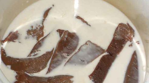 печень говяжья с овощами