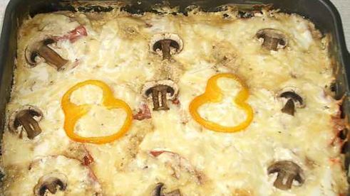 печень говяжья с овощами