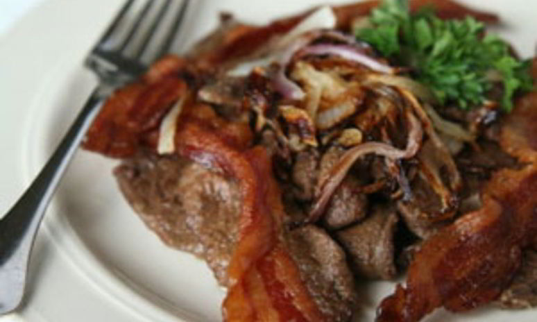 Рецепт печени индейки на сковороде