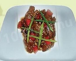 Печень куриная по-японски