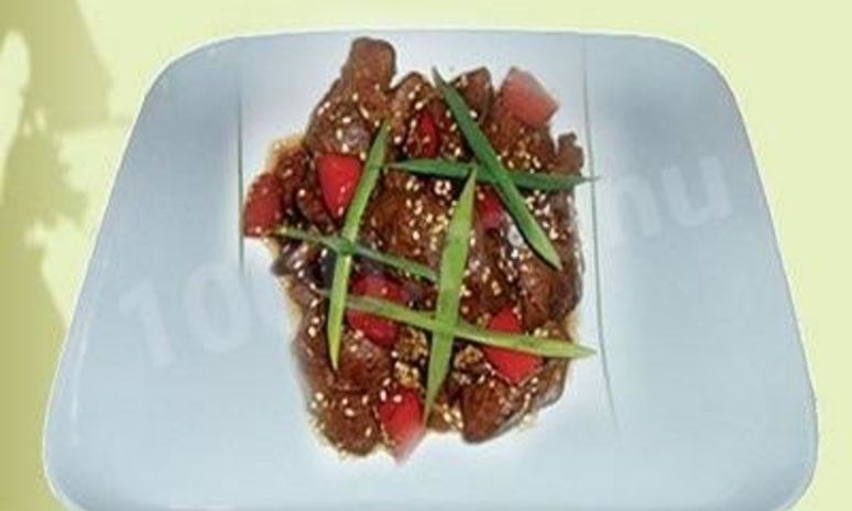 Рецепт печени куриной по-японски