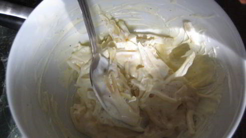 печень на капустной подушке