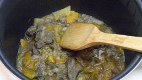 печень по-домашнему