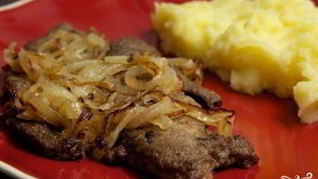 Печень с луком