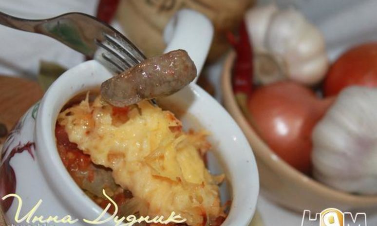 Рецепт печени с помидорами