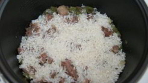 печень с рисом