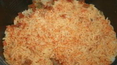 печень с рисом