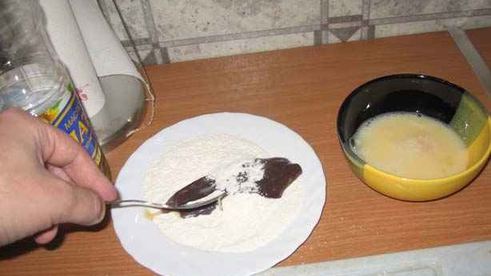 печень свинины жареная