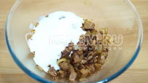 печень в горшочке