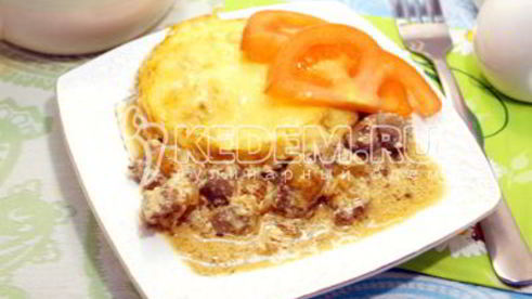 печень в горшочке