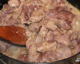 Печень в молоке