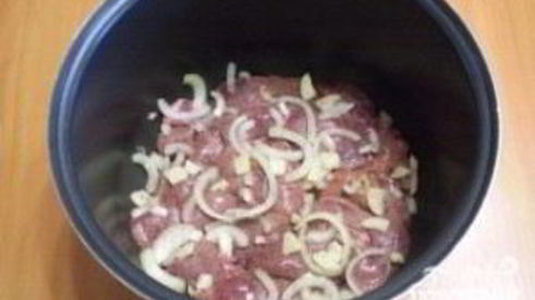 печень в сливках в мультиварке