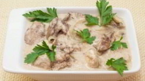 печень в сливках в мультиварке