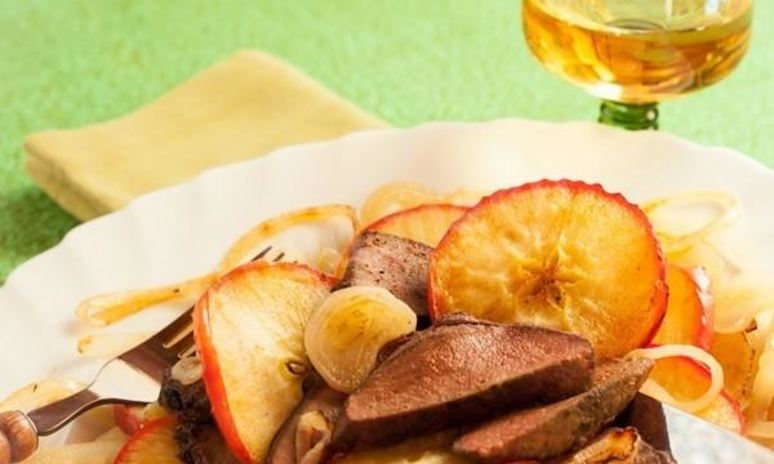 Рецепт телячьей печенки по-берлински