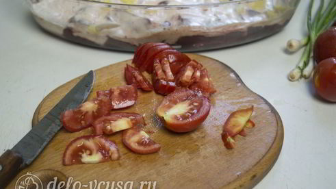 запеченная свиная печень