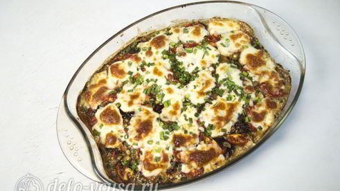 запеченная свиная печень