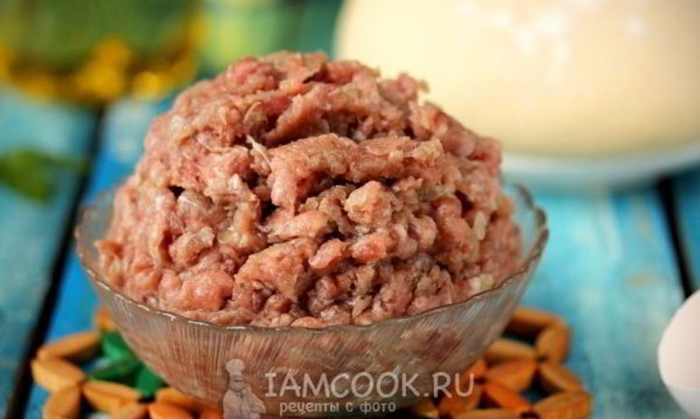 Рецепт фарша для пельменей