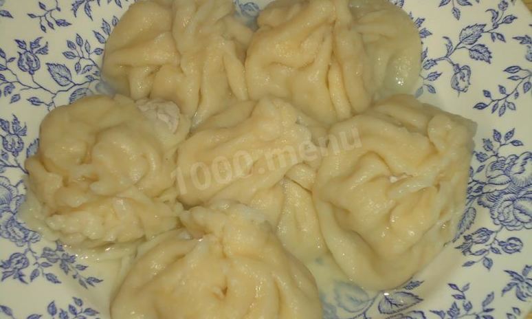 Рецепт хинкали из теста с мясом