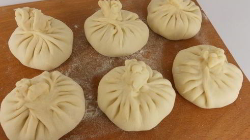 хинкали со свининой