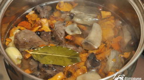 кундюмы — постные пельмени с грибной начинкой