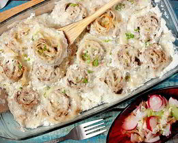 Ленивые пельмени из лаваша