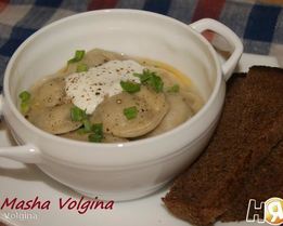 Пельмени с мясом и капустой