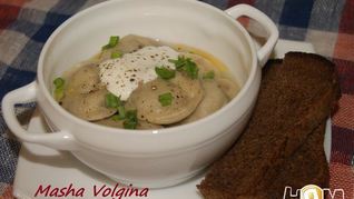 Пельмени с мясом и капустой