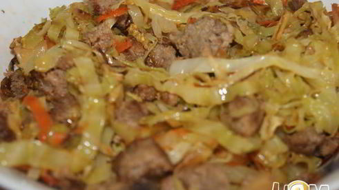 пельмени с мясом и капустой