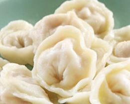 Пельмени с редисом