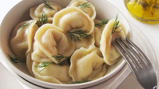 Пельмени с рыбой