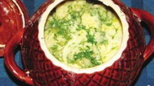 пельмени в горшочках в микроволновке