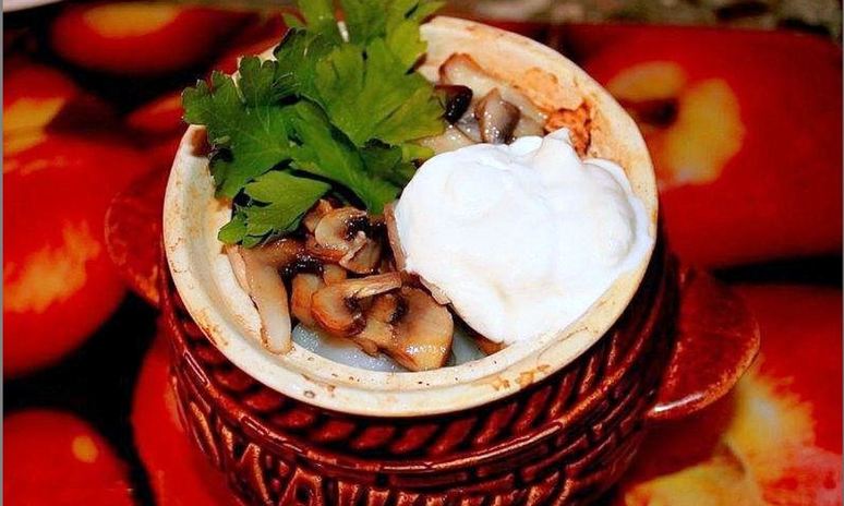 Рецепт пельменей в горшочке в духовке