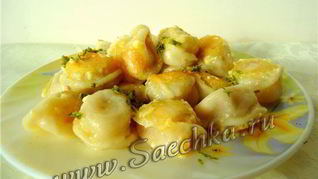 Пельмени в горшочке