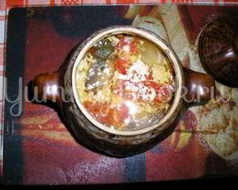 Пельмешки в горшочке