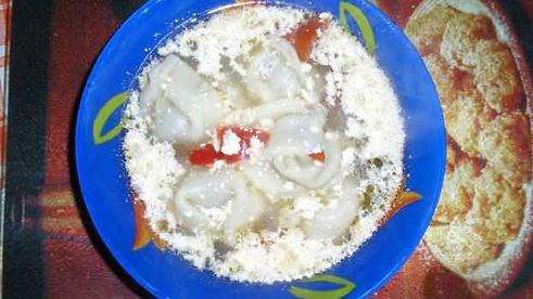 пельмешки в горшочке