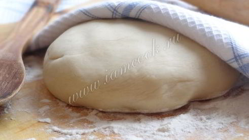 заварное тесто для вареников, пельменей