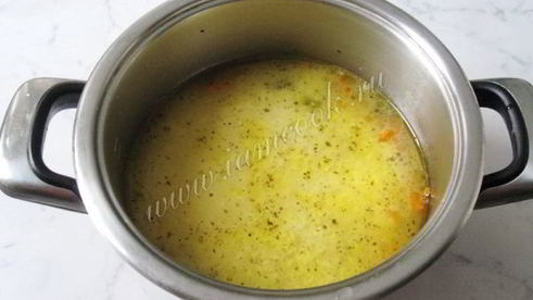 диетический плов с куриными желудками