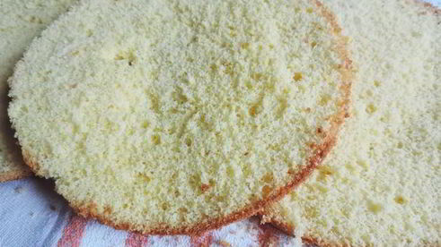 идеальный белый бисквит