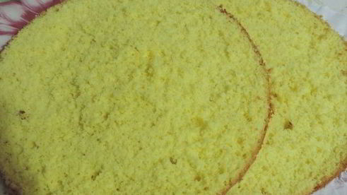 идеальный белый бисквит