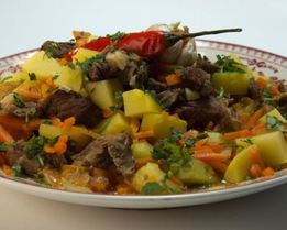 Картофель в стиле плова