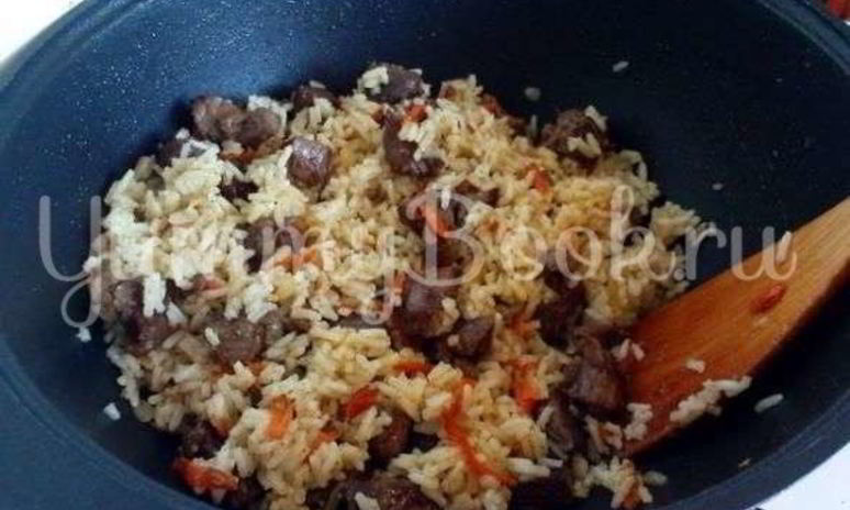 Рецепт ленивого плова