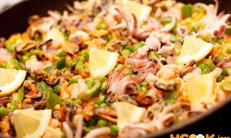 Рецепт паэльи с морепродуктами