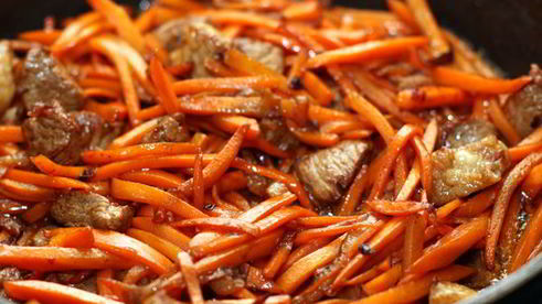 плов из баранины с нутом