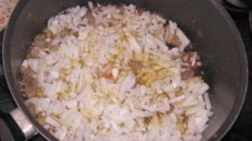 плов из баранины с помидорами