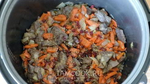 плов из баранины в мультиварке